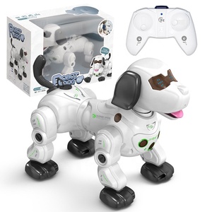 Intelligente elettronico cane Robot giocattolo 777-602A controllo vocale cucciolo Robot seguimi cane RC per i regali dei bambini - Product Image 1