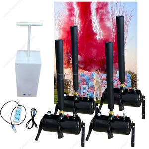 Cañón de Confeti con Control Remoto, Lanzador de Efectos Especiales para Escenarios, Máquina de Disparo de Polvo Holi y Humo de Colores para Revelación de Género - Product Image 6