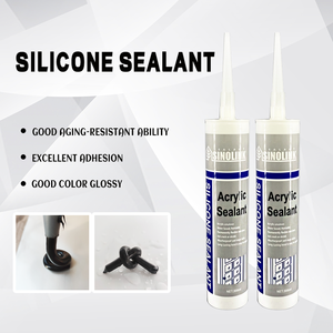 Sinolinking xây dựng dính gỗ dính màu đen trắng caulking <span class=keywords><strong>Sealant</strong></span> hóa chất niêm phong chống thấm <span class=keywords><strong>Mastic</strong></span> Bond <span class=keywords><strong>Acrylic</strong></span> <span class=keywords><strong>Sealant</strong></span> - Product Image 2