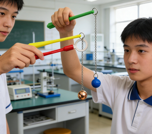 Yulin YL3-01054 Instrumentos Educativos Escolares de Física con Bola y Anillo para Experimentos de Expansión y Contracción Térmica - Product Image 3