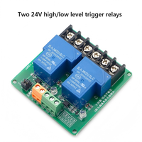 Module de relais à déclenchement haute/basse tension 124 canaux 30A avec protection standard, compatible automatisation PLC et maison intelligente 5V DC 12V DC 25VAC