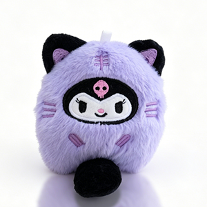 ตุ๊กตาคิตตี้ คุโรมิ อนิเมะ ของสะสม ขนาด 8-15 ซม. ของเล่นตุ๊กตาผ้ากำมะหยี่ ซานริโอ้ - Product Image 5