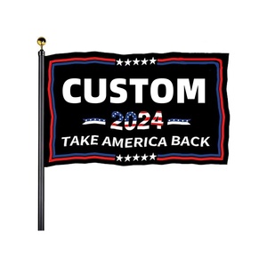 <span class=keywords><strong>Bandiera</strong></span> americana 3x5 ft personalizzata <span class=keywords><strong>con</strong></span> stelle rosse e strisce cucite Logo stampato a mano <span class=keywords><strong>bandiera</strong></span> di scambio auto - Product Image 5