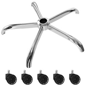 25 Inch Ghế Văn Phòng Kim Loại Cơ Sở Thay Thế Nhiệm Vụ Nặng Nề 2500 Lbs Ghế Máy Tính Cơ Sở De Silla De Oficina Phần Với 5 Bánh - Product Image 1