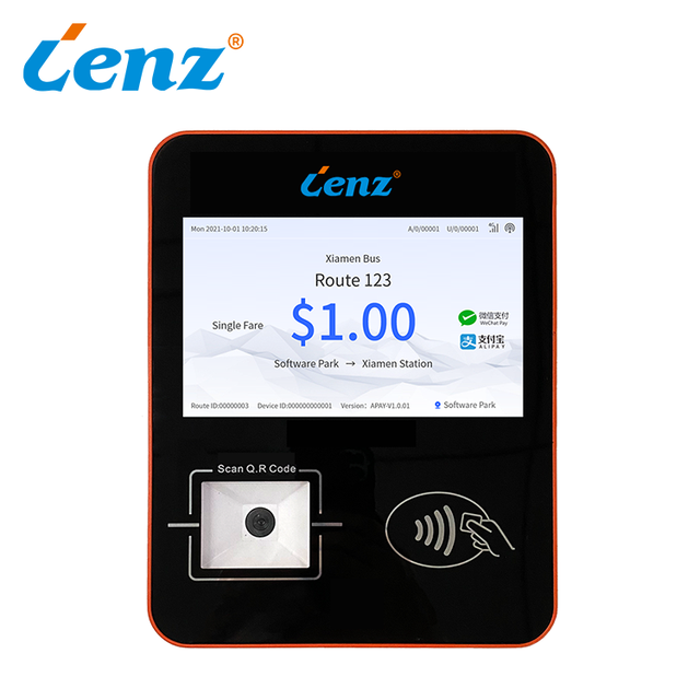 Bus Validator Payment System/NFC Contactless Payment Fare Collection System for Bus POS/Public Transportation Cashless Payment