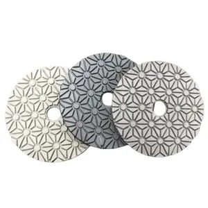 4 " 100MM Flexible Grinding disc Resin Bond Dry Diamond Polishing Pad for granite marble stone quartz