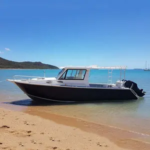 Tam kaynaklı 30ft alüminyum tekne balıkçılık kayık yelken tekne ve gemi