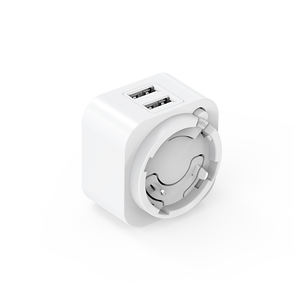 Kép USB Hot Bán 5v2.4a/5V3A <span class=keywords><strong>2</strong></span> USB đa điện thoại di động travel adapter USB điện thoại tường sạc hoán đổi cho nhau cắm - Product Image 3