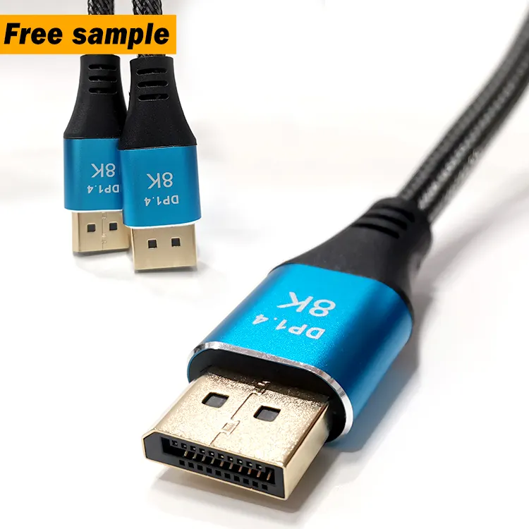 best selling 48Gpbs 60HZ 10m 2m 15m 3m displayport male to male 1.4 8k short dp to dp cable