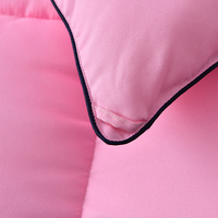 Couette matelassée à points de couture, couvre-lit chaud et écologique pour l'hiver, qualité garantie, en polaire nuage et microfibre de polyester