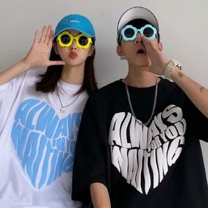 T-shirt unisexe en coton tricoté de haute qualité, confortable, surdimensionné, doux, avec motif graphique 3D personnalisé en <span class=keywords><strong>mousse</strong></span>, anti-UV, respirant, à manches courtes - Product Image 3