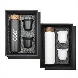 Juego de Termo de Acero Inoxidable de Lujo al por Mayor, Personalizado con Impresión UV, para Regalo Corporativo, Empresarial, Navidad, Año Nuevo - Product Image 5
