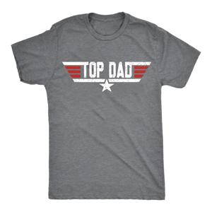 T-shirt OEM ODM Top Dad, t-shirt graphique amusant sur le thème du cinéma, cadeau de Noël de la part de sa fille, cadeau pour papa, cadeau Maverick, cadeau de la part de son fils, t-shirt d'aviation - Product Image 4