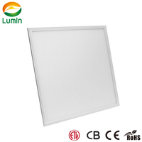 Panel de Luz LED de 595*595 mm, 36 W, Sin Tornillos, Diseño Super Delgado de 8.8 mm, 128 lm/W, Regulable, para Oficina y Hogar