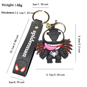 Porte-clés Pendentif Créatif Transfrontalier <span class=keywords><strong>Avengers</strong></span> Venom Spider-Man B371 pour Sac et Voiture, Cadeau - Product Image 5