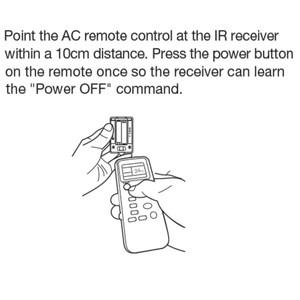 Controlador de CA inteligente Interruptor de sensor activado inalámbrico RZ050 para ajuste de temperatura para comodidad y ahorro Certificado CE - Product Image 2