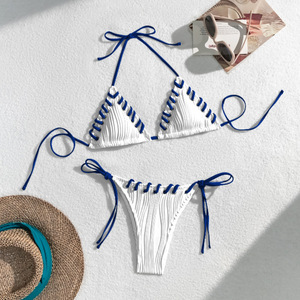 Femmes Sexy solide Micro Bikini jarretelle slips vêtements <span class=keywords><strong>de</strong></span> plage tenues <span class=keywords><strong>de</strong></span> vacances d'été <span class=keywords><strong>Mini</strong></span> maillot <span class=keywords><strong>de</strong></span> <span class=keywords><strong>bain</strong></span> pour femmes maillots <span class=keywords><strong>de</strong></span> <span class=keywords><strong>bain</strong></span> vêtements <span class=keywords><strong>de</strong></span> plage - Product Image 2