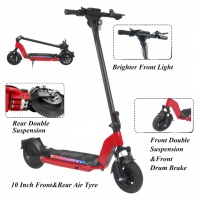 Scooter électrique à deux roues Capacité de charge de 150 kg Batterie au lithium Autonomie jusqu'à 60 km Moteur 500 W Étanche