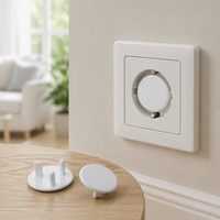 Cache-prises de sécurité ABS pour enfants, nouveau style, protection anti-enfants pour prises et fiches électriques pour bébés