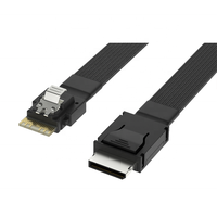 كابل صغير عالي الجودة من PCIe من 8i إلى 2 SFF8643 24 من أجل التطبيقات الإلكترونية