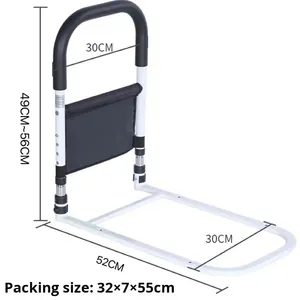 Height Adjustable Blanket Cradle Adjustable Hospital Bed Rails For Elderly Adults Beds - Product Image 1