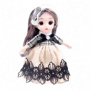 Elegant Colorful Porcelain Dolls-Musical Battery Operated Soft Toy Collectible 1:12 Scale Model Interactive Gift Box Packaging - Product Image 4