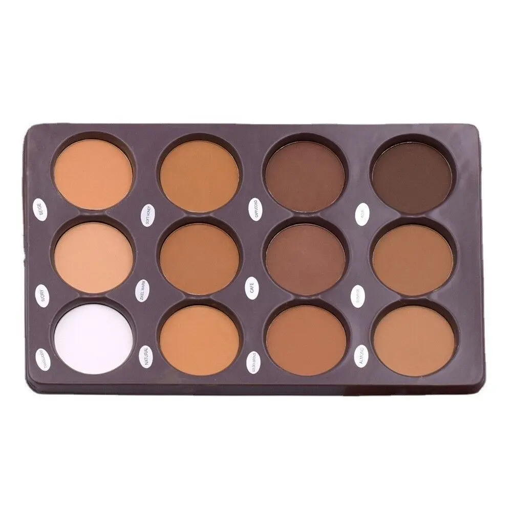 Best Selling Hoge Pigment Bronzer Voor Zwarte Vrouwen Vegan Contour Palette Private Label