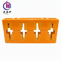Support de montage de barre omnibus monophasée PMJ1 5*50 avec isolateur DMC pour armoire de distribution, fixation de barre en cuivre, OEM et ODM