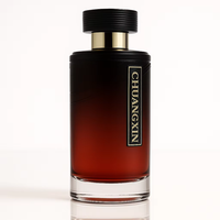 Flacon de parfum vide en verre personnalisé, conception professionnelle OEM, 50ml 100ml 200ml, avec pulvérisateur à pompe, sérigraphie Guangdong, emballage en boîte