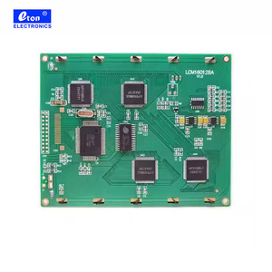 5.0V màu vàng xanh STN đồ họa <span class=keywords><strong>LCD</strong></span> 160x128 mô-đun năm inch màn hình <span class=keywords><strong>LCD</strong></span> hiển thị bảng điều khiển với nhà ở trường hợp enclauser - Product Image 2
