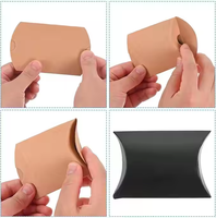 Emballage cadeau de luxe en carton kraft blanc haut de gamme avec logo personnalisé de haute qualité avec poignée, faisceaux de cheveux humains perruques