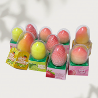 Helados de Chocolate con Leche en Forma de Fruta 3D, Mango, Lima y Fresa, en Caja de 75g, ¡Gran Venta!
