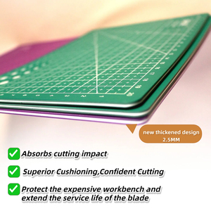 Tự làm việc nghệ thuật cắt sở thích Stencil scrapbooking A4 Kit Tự Chữa Bệnh may Mat & exacto dao chính xác khắc làm bằng nhựa - Product Image 4