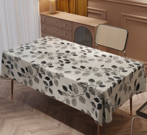 Chất lượng cao in PVC Khăn trải bàn hoa thân thiện với môi oilproof PP không dệt ủng hộ hình chữ nhật <span class=keywords><strong>PE</strong></span> vải cho sử dụng lâu dài - Product Image 3