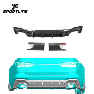 Labbro paraurti posteriore RS6 in fibra di carbonio a secco per Audi RS6 <span class=keywords><strong>A6</strong></span> C8 Avant Wagon 4-Door 2019- <span class=keywords><strong>2021</strong></span> - Product Image 2
