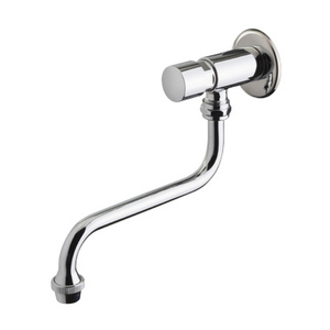 Rubinetto da Parete con Beccuccio Girevole Lunghezza 19 Cm Finitura Cromata per Cucina - Product Image 1