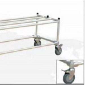 Manufacturer supplies high-load-bearing aluminum alloy coffin <b>trolleys</b> and funeral coffin frames. - Product Image 2