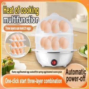 Petit <span class=keywords><strong>cuiseur</strong></span> <span class=keywords><strong>à</strong></span> <span class=keywords><strong>oeufs</strong></span> <span class=keywords><strong>électrique</strong></span> domestique en plastique et <span class=keywords><strong>cuiseur</strong></span> <span class=keywords><strong>à</strong></span> vapeur Machine <span class=keywords><strong>à</strong></span> petit-déjeuner multifonctionnelle automatique Chaudières <span class=keywords><strong>à</strong></span> <span class=keywords><strong>oeufs</strong></span> pour dortoir - Product Image 2