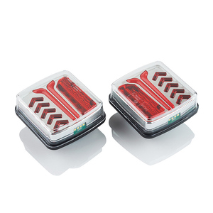 Feu <span class=keywords><strong>arrière</strong></span> <span class=keywords><strong>sans</strong></span> <span class=keywords><strong>fil</strong></span> pour camion, feu de freinage LED avec aimant, feu <span class=keywords><strong>arrière</strong></span> bicolore rouge et jaune - Product Image 5