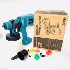 High Power Lithium <b>Battery</b> Hand Held Portable Cordless Power Paint Spray <b>Gun</b> - Product Image 5