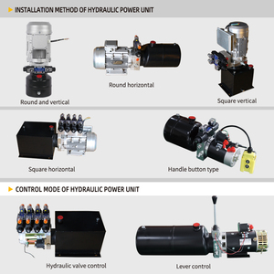 Plataforma elevadora para camiones, rampa de acoplamiento para portón trasero, mecanismo de elevación para montacargas, unidad de potencia hidráulica unidireccional, paquete de potencia hidráulica - Product Image 3