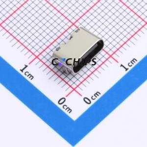 TYPE-C 6P WTL5.5 108 USB Connector SMD Connector Type-C Female Horizontal Mount 6P - Product Image 1