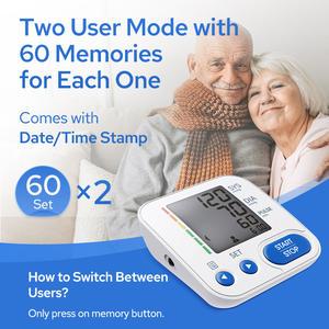 TRANSTEK OEM Bester Preis Einfach zu bedienendes <span class=keywords><strong>BP</strong></span>-Monitor Oberes Blutdruck messgerät Automatisches digitales elektronisches Blutdruck messgerät - Product Image 2