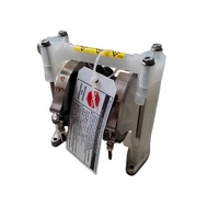 Pompe à diaphragme pneumatique Verderair VA10PPPPTFTF, pompe chimique auto-amorçante sèche de petite taille pour applications industrielles