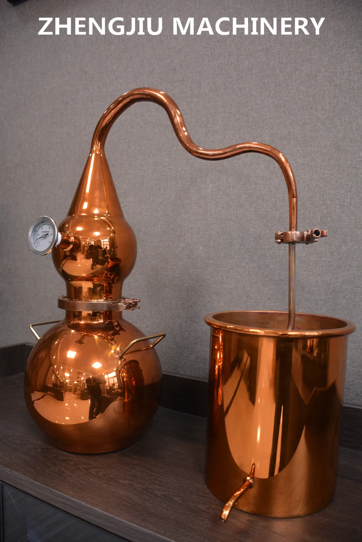 ZJ Mini Destill ier apparat Gin Destille rie Ausrüstung Home Mondschein brenner Home Destille rie Kupfer