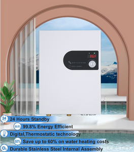 220-240V 27Kw <span class=keywords><strong>Tankless</strong></span> tüm ev kullanımı sıcak SU ISITICI çok noktalı kullanım anında elektrikli banyo SU ISITICI - Product Image 3