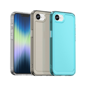 เคสโทรศัพท์ TPU แบบนิ่มสีลูกกวาดป้องกันรอยขีดข่วนทนทานกันกระแทกยืดหยุ่นฝาครอบโทรศัพท์มือถือสำหรับ iPhone 16 E - Product Image 4