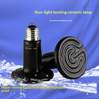 Lampe chauffante en spirale en céramique pour reptiles, tortues, lézards - Mini veilleuse écologique à température contrôlée pour la conservation de la chaleur