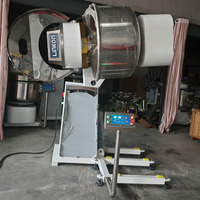 Mélangeur à spirale planétaire électrique industriel automatique en acier inoxydable avec affichage numérique pour usage en boulangerie