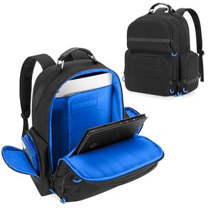 Large Capacity Tactical Backpack <b>For</b> Ps5 Game Console Laptop <b>Storage</b> Unisex Outdoor Travel Shoulder Bag 17x15.5x9.5 Inches - Product Image 2